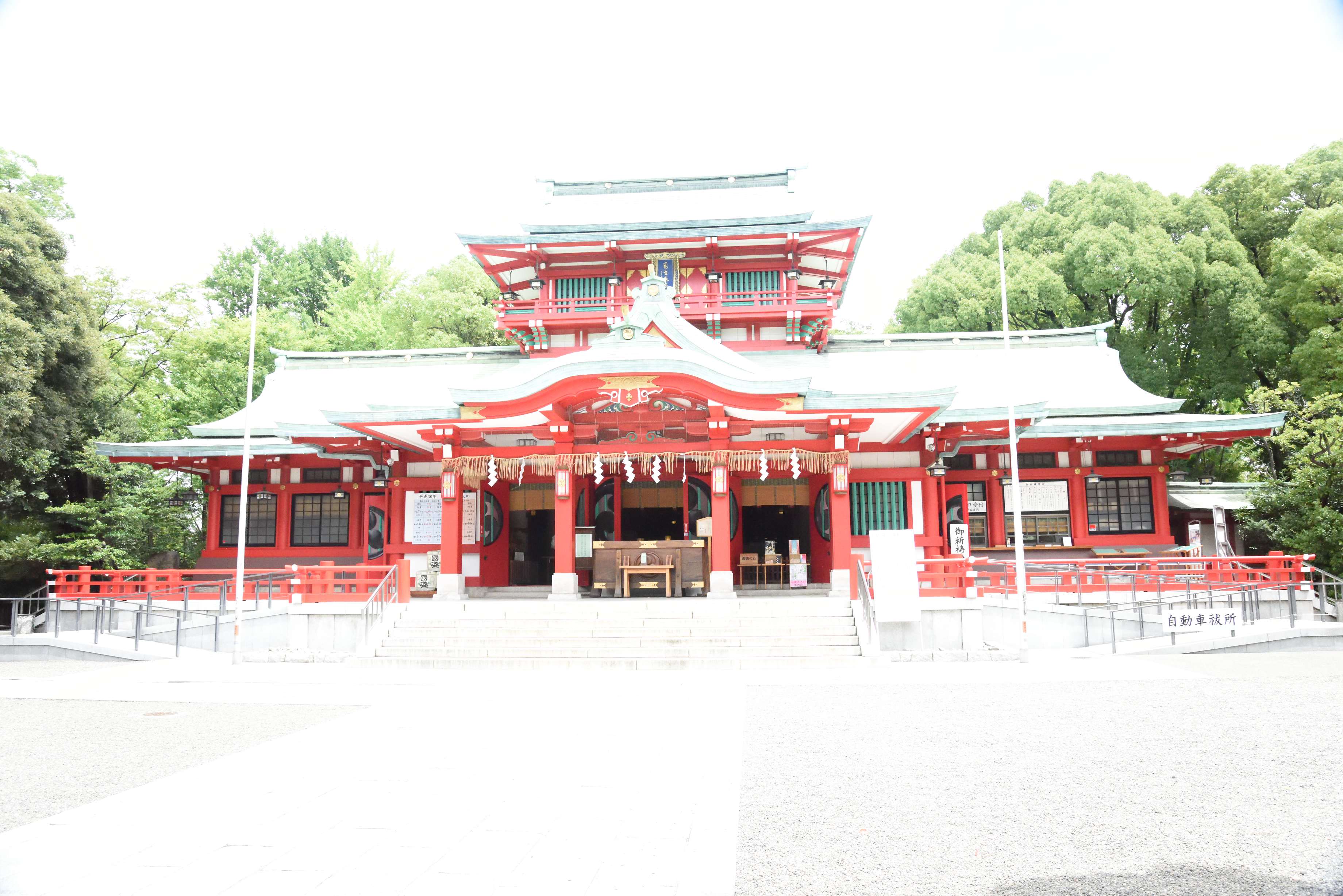 東京下町　深川にある富岡八幡宮