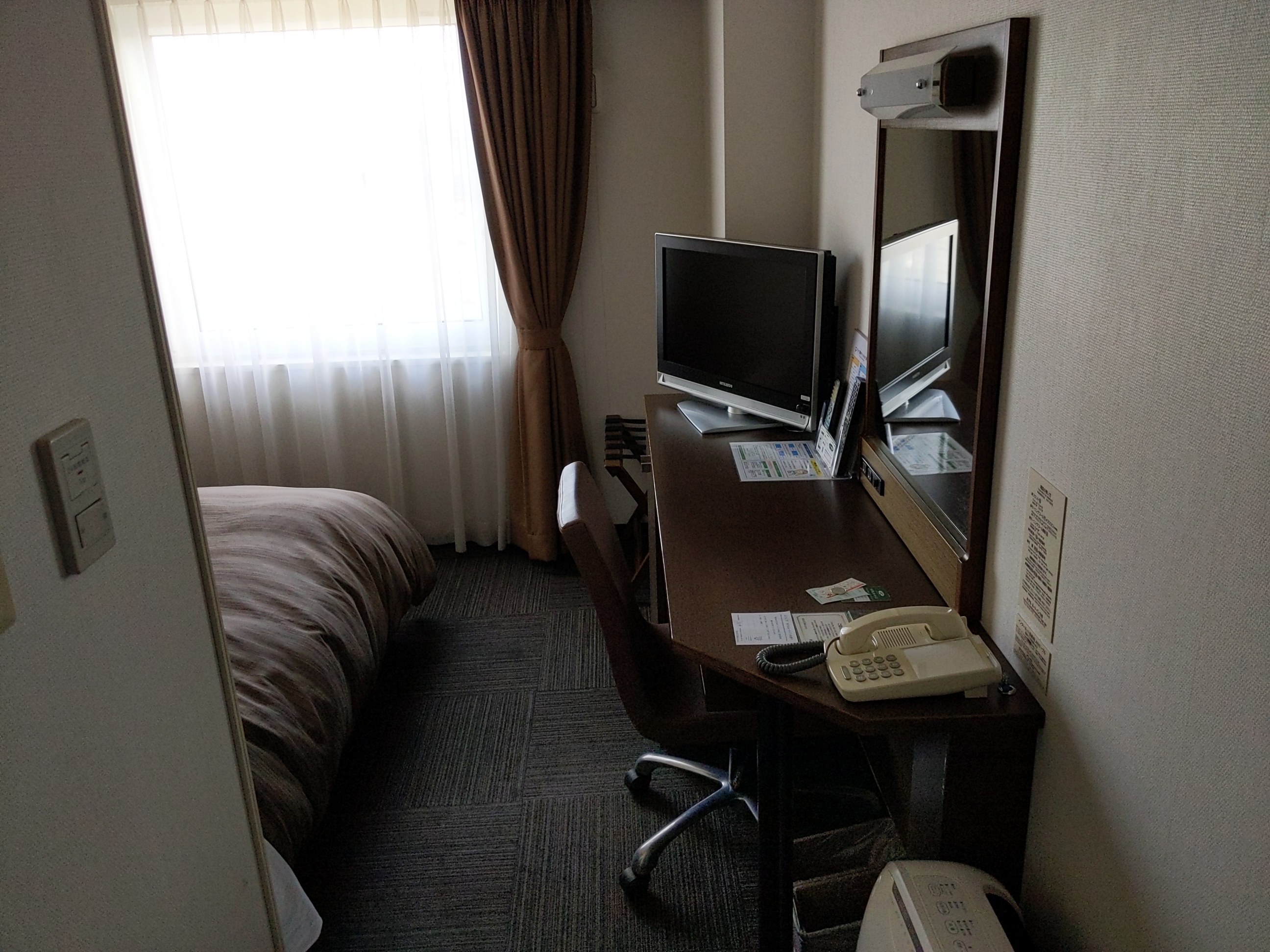 ホテルルートイン花巻に宿泊しました。