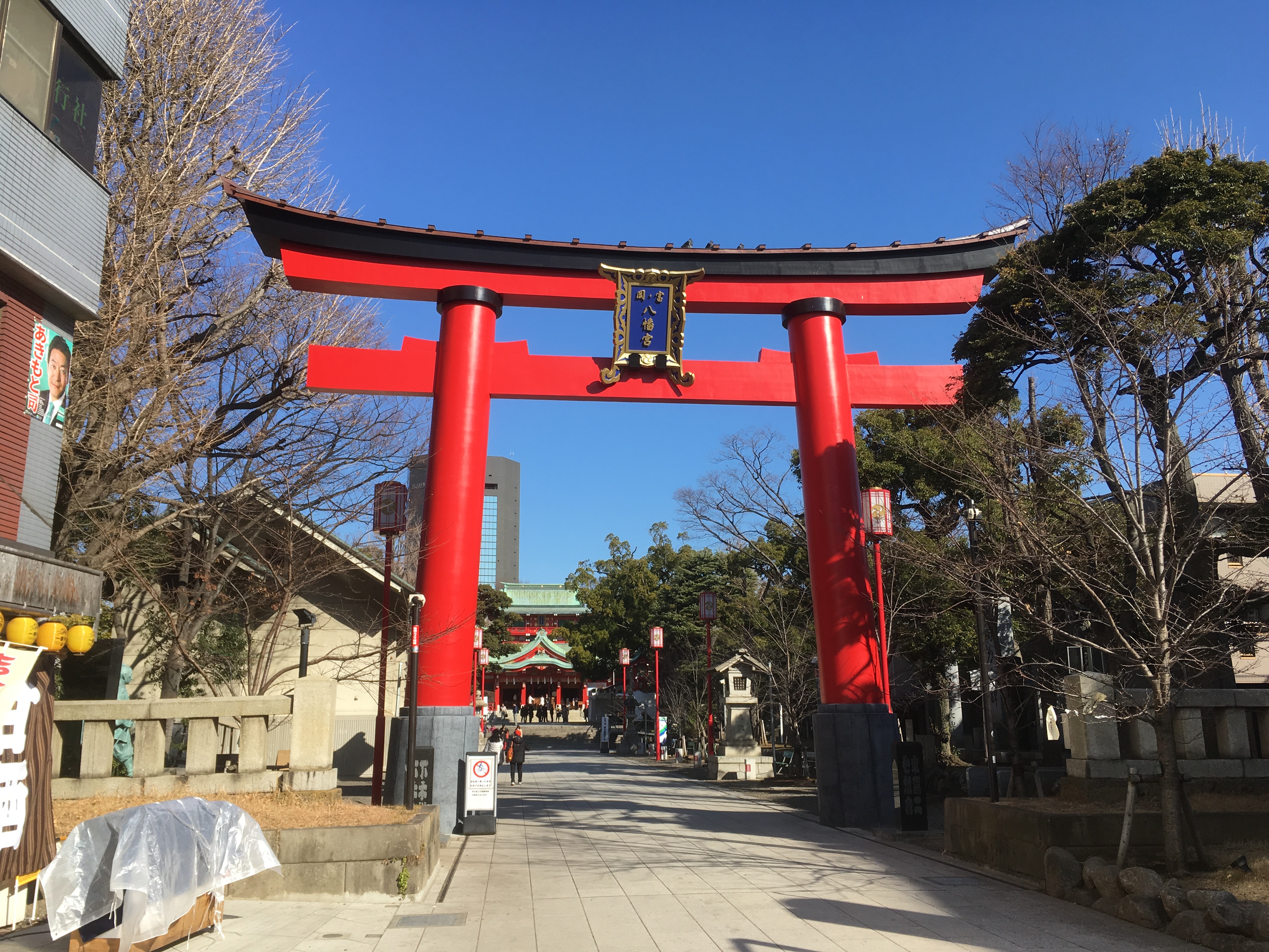 東京下町　深川にある富岡八幡宮