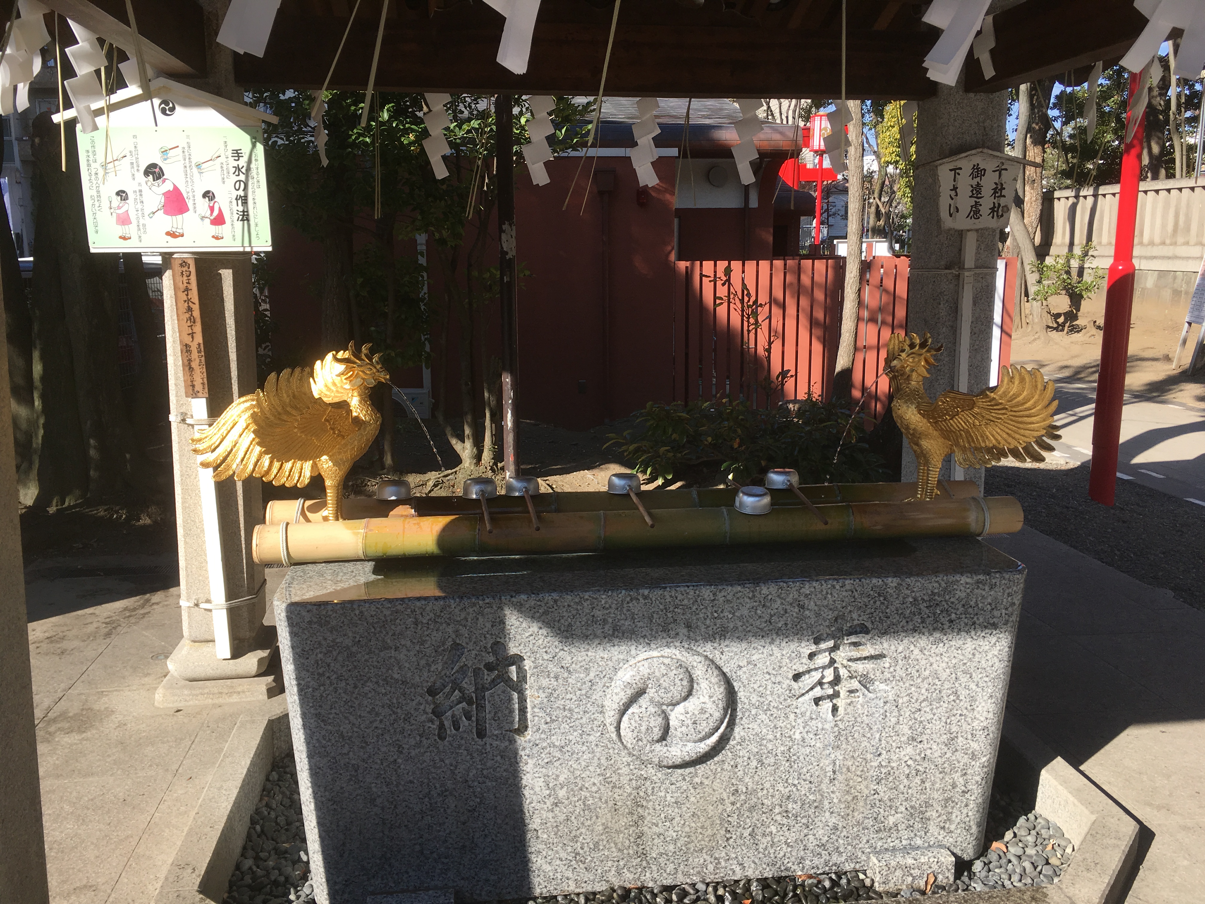 東京下町　深川にある富岡八幡宮