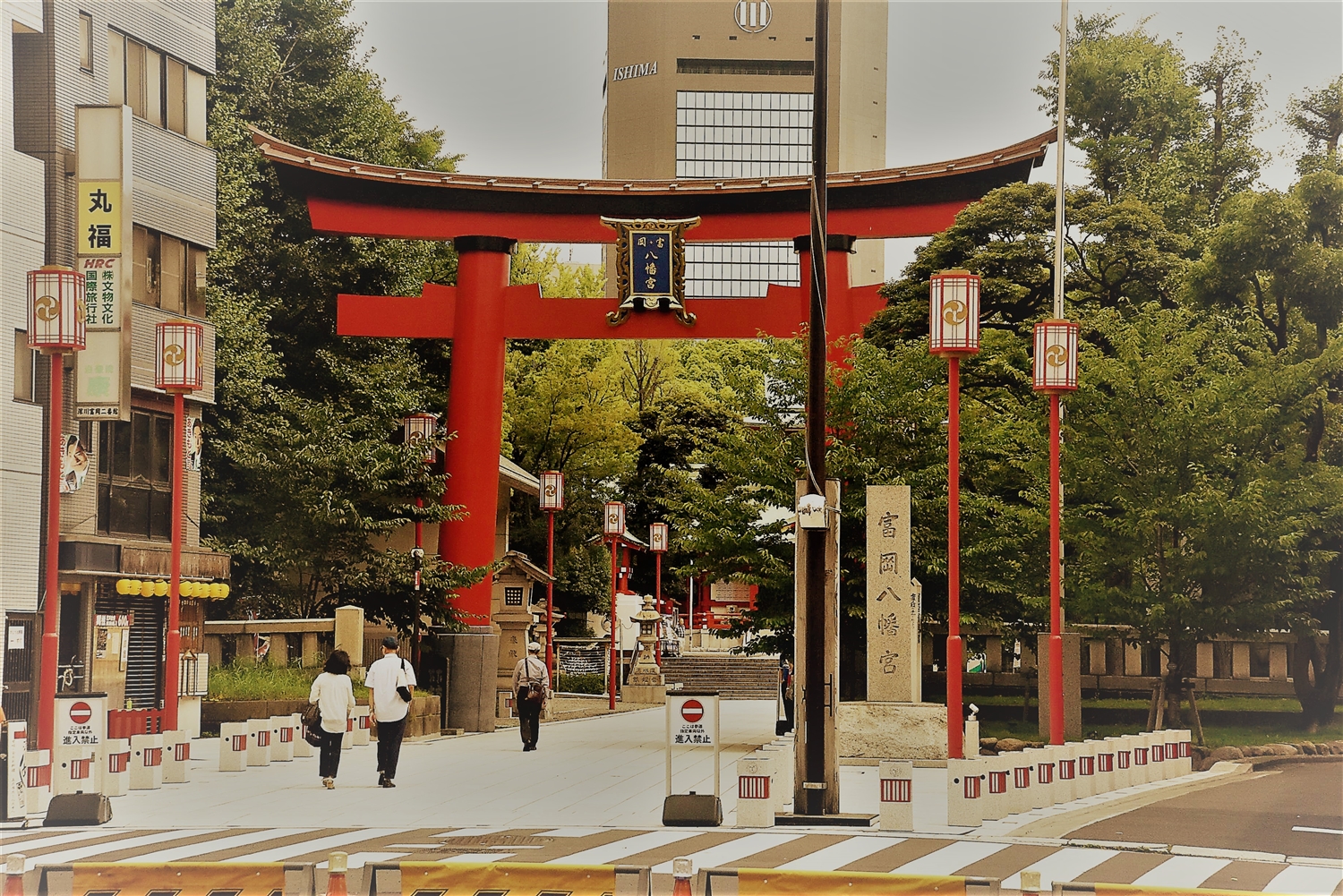 富岡八幡宮の大鳥居