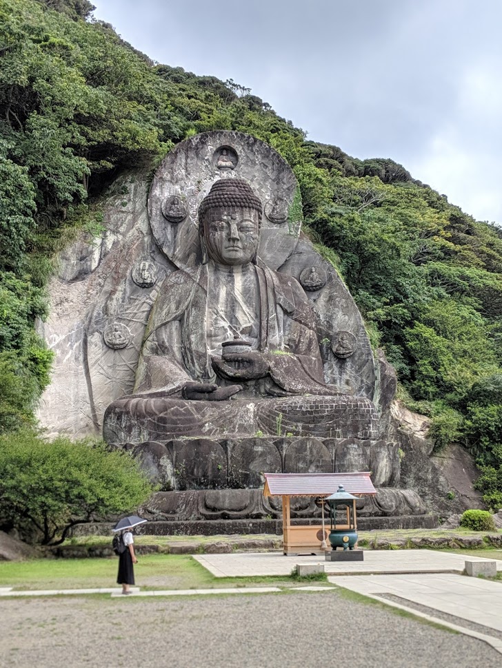 日本一大きな日本寺の大仏さん